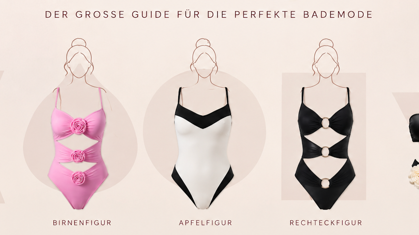 Welcher Badeanzug passt zu welcher Figur? Der große Guide für die perfekte Bademode