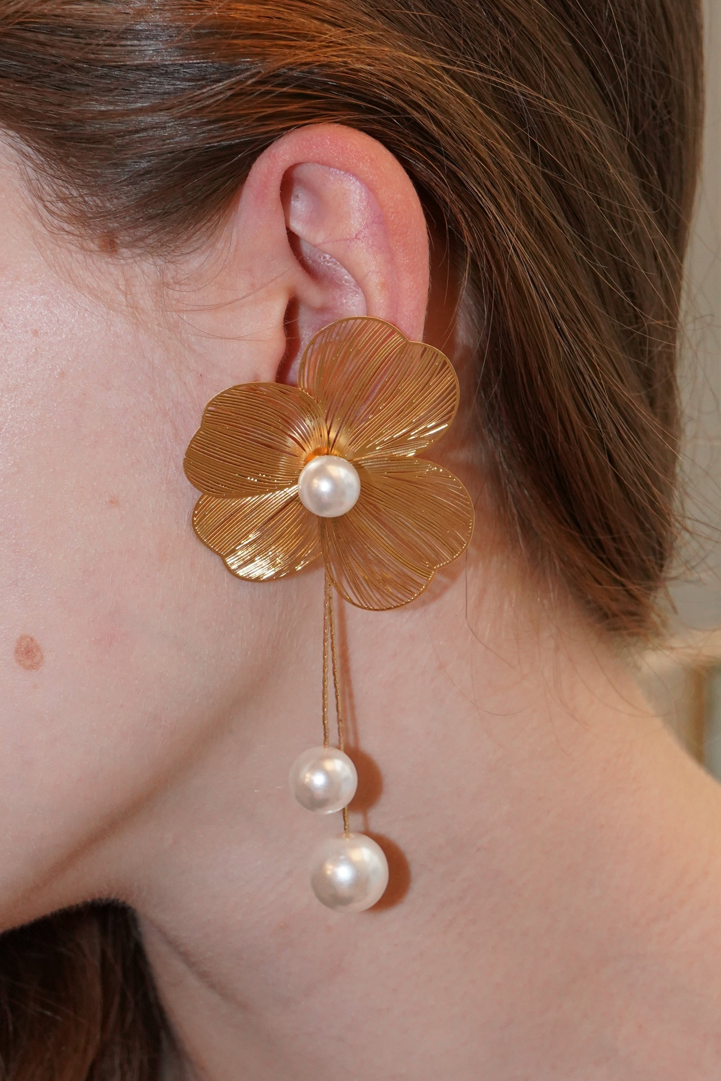 Floral Ohrringe mit Blumen SABIA AMOR