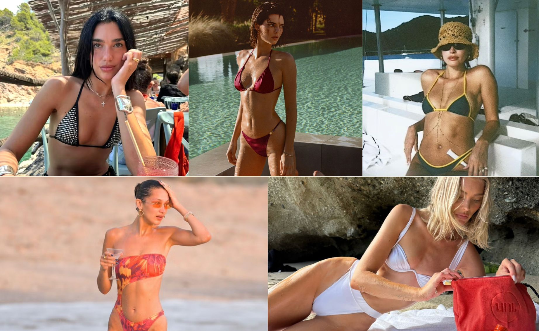 Bikini Trends 2025 inspiriert von Celebrities - Welche Styles diesen Sommer dominieren