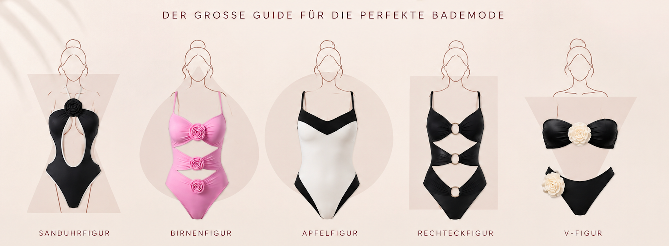 Welcher Badeanzug passt zu welcher Figur? Der große Guide für die perfekte Bademode