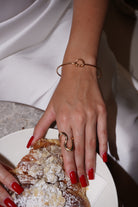 Gold Armreif Modeschmuck SABIA AMOR