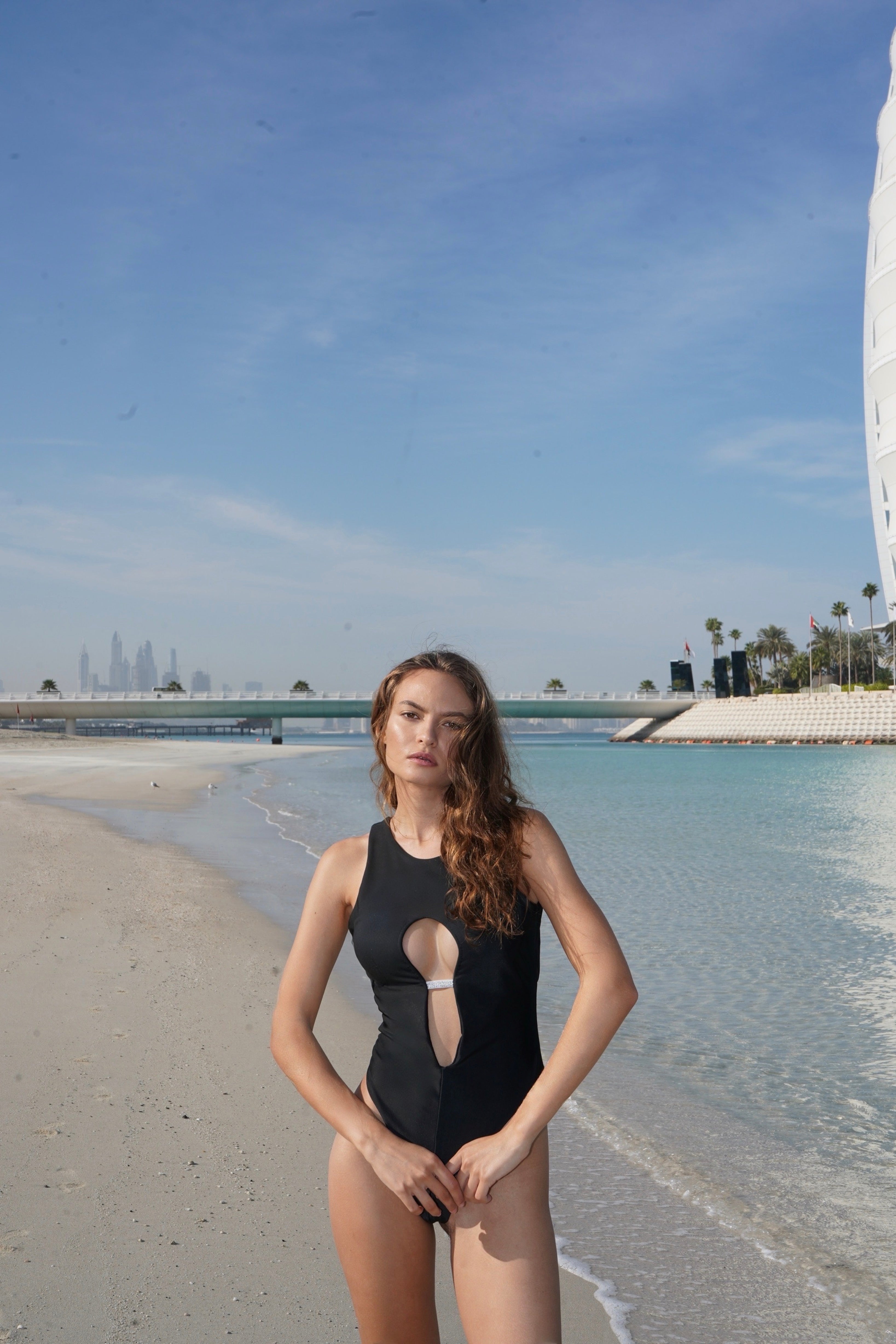 Schwarzer Badeanzug online Shop